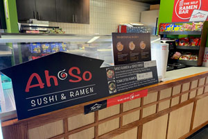 Ah So sushi and ramen